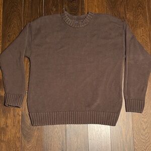 100% Cotton Oversized Boyfriend Sweater